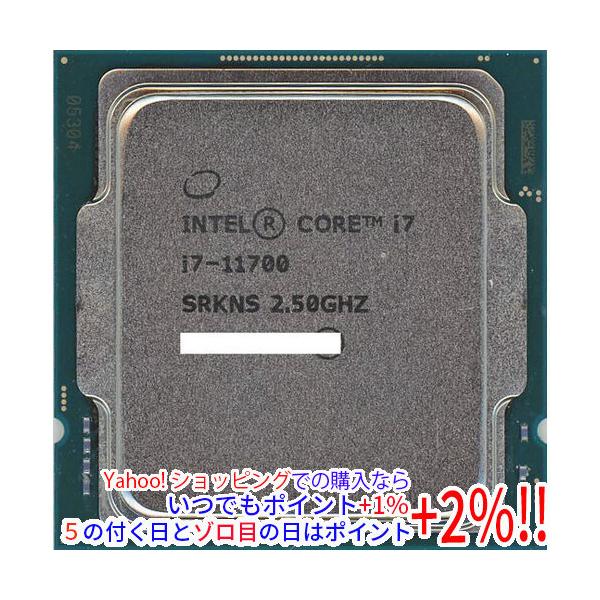 インテル（intel） 【中古】Core i7 11700 2.5GHz LGA1200 65W SRKNS