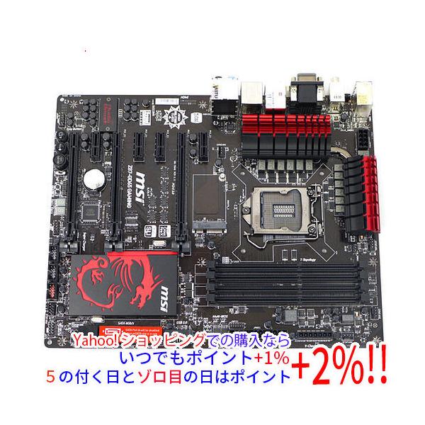 【商品名：】MSI製 ATXマザーボード Z87-GD65 GAMING LGA1150 訳あり　／　【商品状態：】動作確認済みの中古品です。／ ／※CPUソケットに複数個所ピン曲がりがあります。 ／ ／ ※中古品ですので、傷、汚れ等ある場...