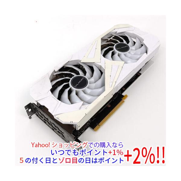 玄人志向 【中古】玄人志向グラボ GALAKURO GK-RTX3060Ti-E8GB/WHITE