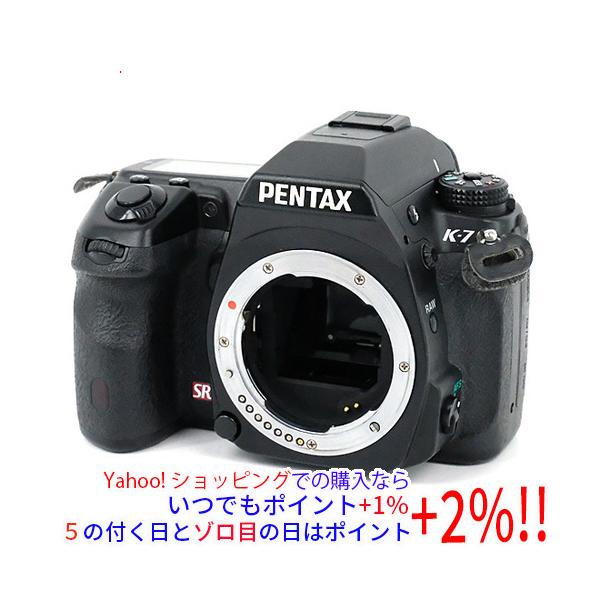 【商品名：】PENTAX デジタル一眼レフ K-7 ボディ 1460万画素　／　【商品状態：】動作確認済みの中古品です。／ ／ ※中古品ですので、傷、汚れ等ある場合がございます。／ ご理解の上、ご検討お願いします。　／　【検索用キーワード：...