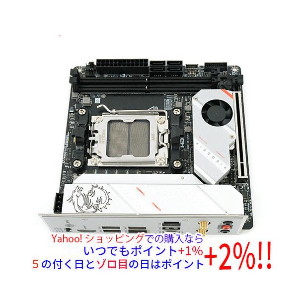 MSI 【中古】MSI製 Mini ITXマザーボード MPG B650I EDGE WIFI