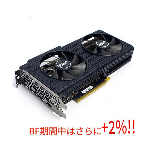 中古】PALIT GeForce RTX 3060 Ti Dual 8GB NE6306T019P2-190AD PCIExp