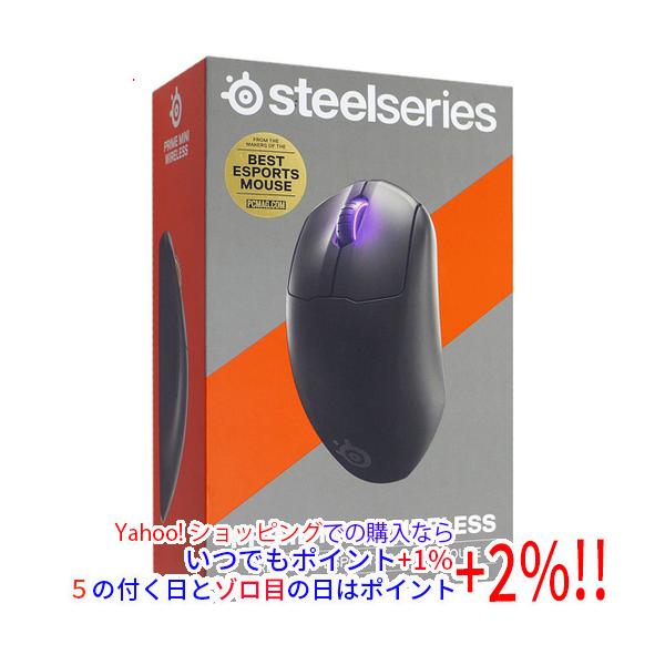 SteelSeries ゲーミングマウス Prime Mini Wireless 62426J