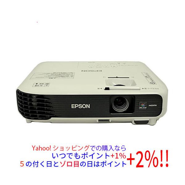 【商品名：】EPSON製 液晶プロジェクター EB-S04 3000ルーメン 本体のみ 本体いたみ　／　【商品状態：】動作確認済の中古品です。／／※本体が日焼けしています。／／※中古品ですので、傷、汚れがございます。／ご理解の上、ご検討お願...
