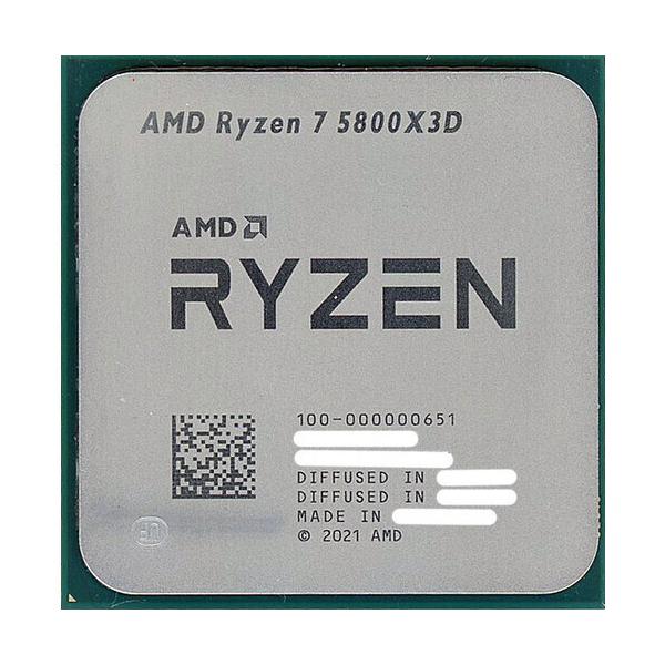 AMD 爆買【中古】AMD Ryzen 7 5800X3D 100-000000651 3.4GHz SocketAM4