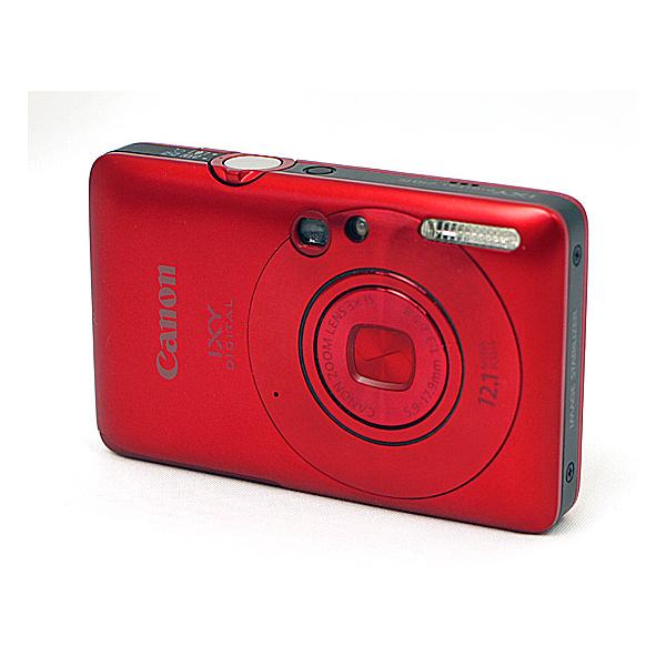 IXY DIGITAL 210 IS 【中古】Canon製 レッド 1210万画素 [管理