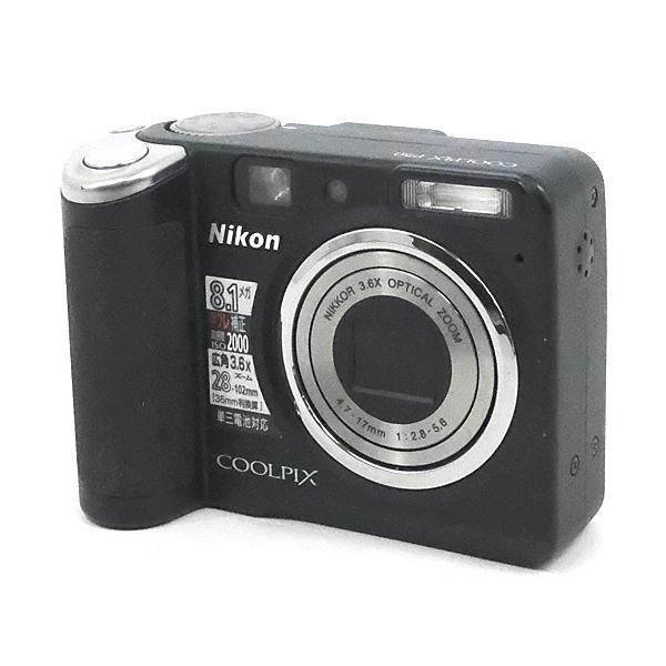 【中古】Nikon デジカメ COOLPIX P50[ブラック] 810万画素 本体のみ 液晶画面いたみ [管理:1050025684]