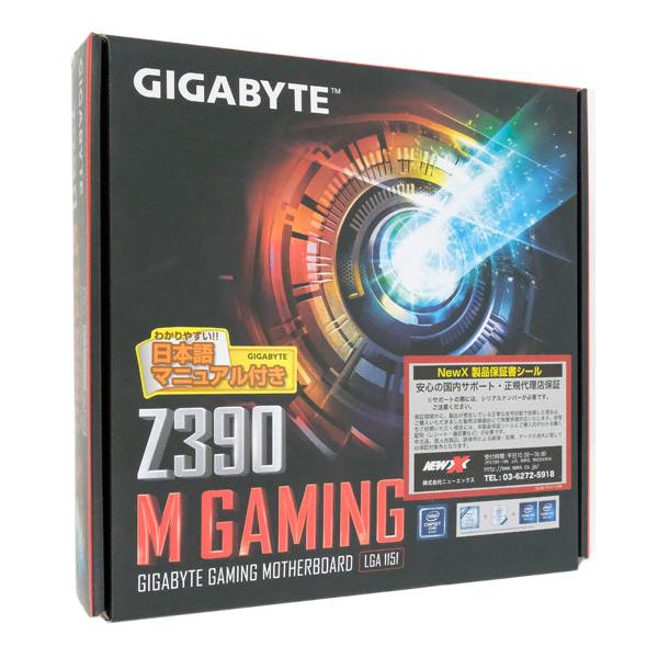 中古】GIGABYTE MicroATXマザーボード Z390 M GAMING rev. 1.0 元箱  