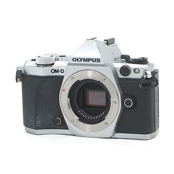 OLYMPUS - OLYMPUS　一眼レフ OM-D E-M5 Mark II ボディ　シルバー　モードダイヤルなし OM-D 【中古】OLYMPUS 一眼レフ E-M5 Mark II ボディ シルバー