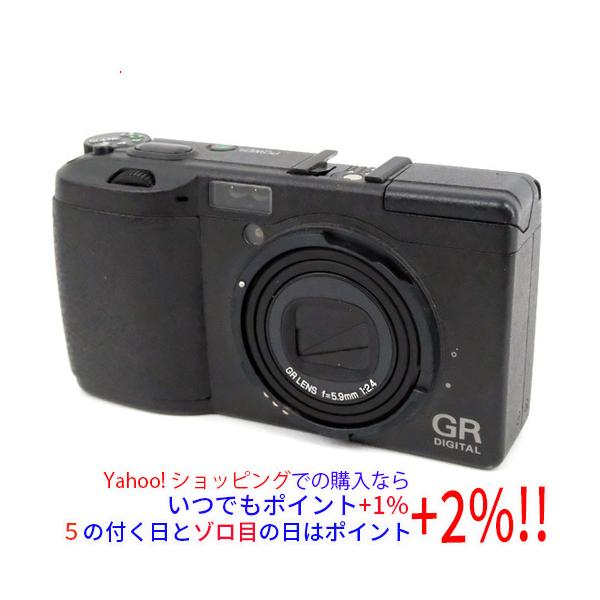 リコー（RICOH） 【中古】RICOH製 GR DIGITAL ブラック 813万画素 訳