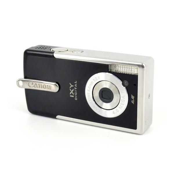 IXY DIGITAL L 【中古】Canon製 ピアノブラック 400万画素 本体