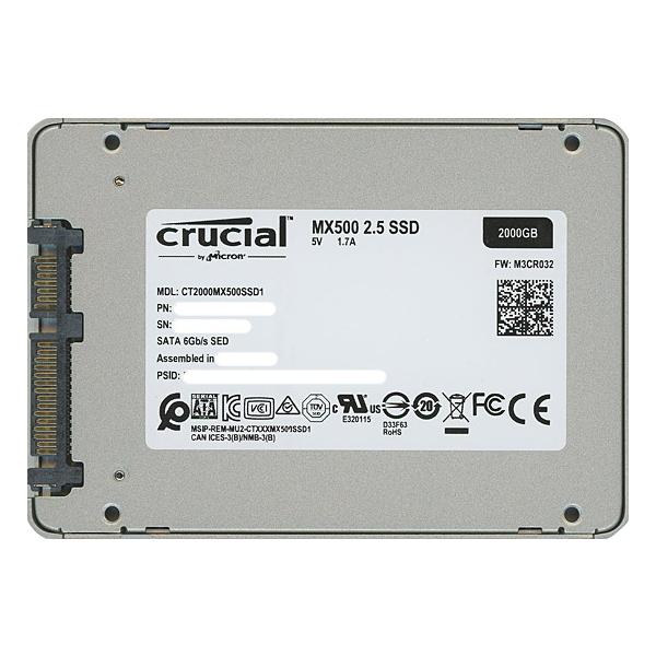 中古 crucial MX500 2.5インチ 内臓SSD 1000GB Amazon | CT500MX500SSD1 | Crucial(クルーシャル) | 内蔵SSD 通販