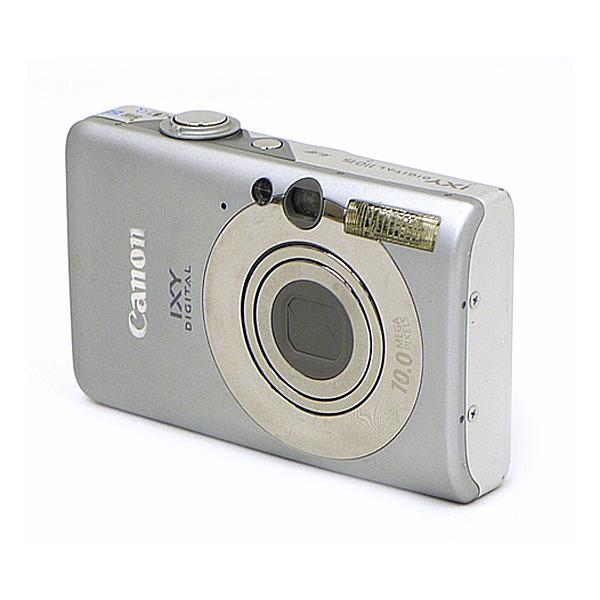 【中古】Canon製 IXY DIGITAL 110 IS シルバー 1000万画素 [管理:1050026361]
