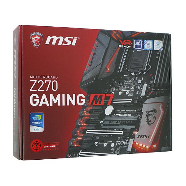 MSI 【中古】MSI製 ATXマザーボード Z270 GAMING M7 LGA1151 元