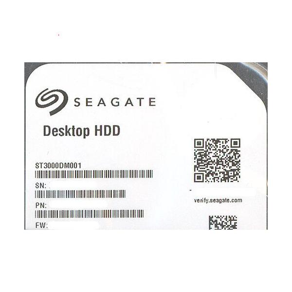 爆買【中古】SEAGATE製HDD ST3000DM001 3TB SATA600 7200 8000〜9000時間以内