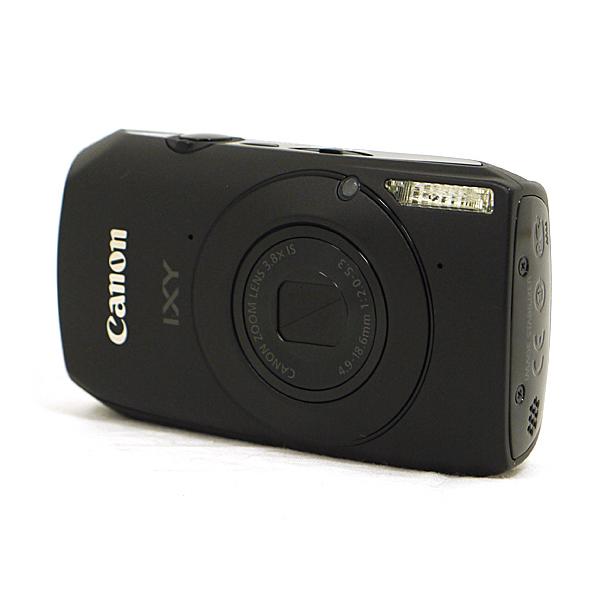 【中古】Canon デジタルカメラ IXY 30S ブラック 1000万画素 電池カバーのラバーなし 本体いたみ [管理:1050026531]