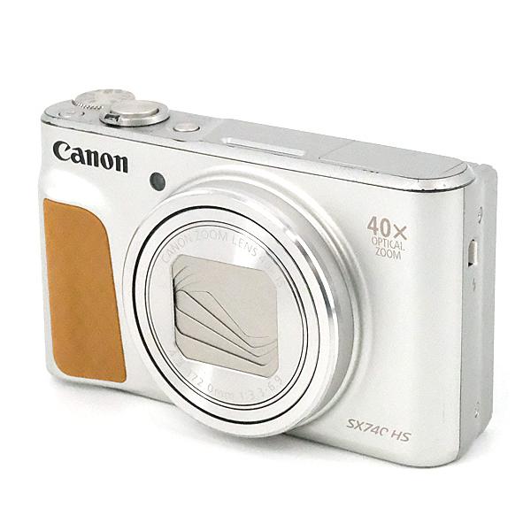 中古】Canon製 PowerShot SX740 HS シルバー 2030万画素 液晶