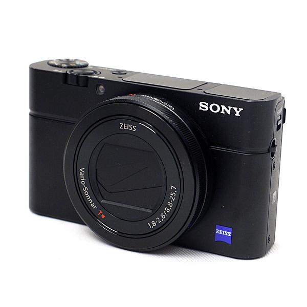 【中古】SONY製 Cyber-shot DSC-RX100M3 ブラック 2010万画素 訳あり [管理:1050026608]