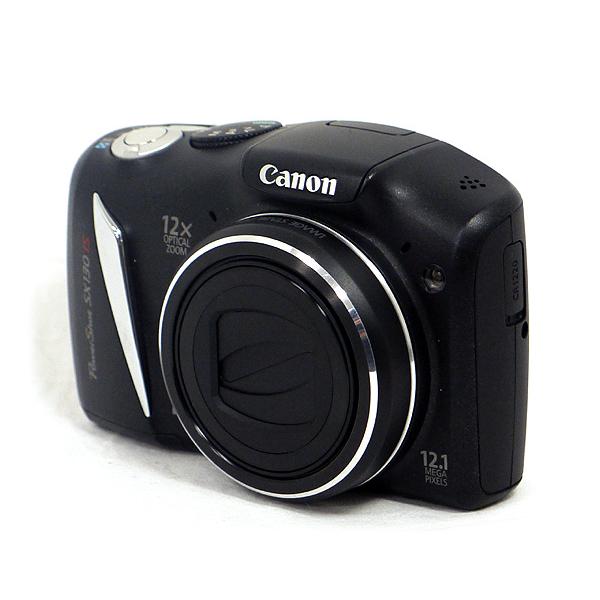 【中古】Canon製 PowerShot SX130 IS 1210万画素 本体のみ [管理:1050026654]