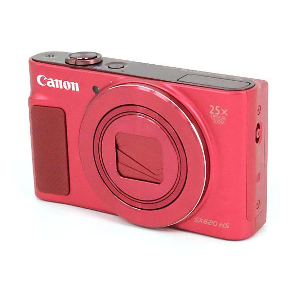 中古】Canon製 PowerShot SX620 HS レッド 2020万画素 [管理