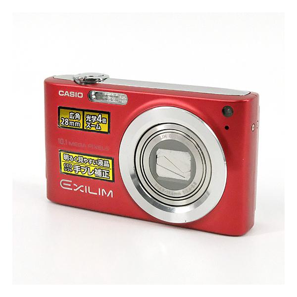 【美品】 CASIO カシオ EXILIM ZOOM Z200 赤 中古】CASIO製 デジタルカメラ EXILIM ZOOM EX-Z200 レッド 1010