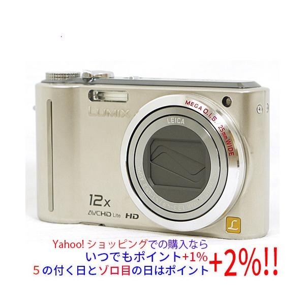 【商品名：】Panasonic LUMIX DMC-TZ7 シルバー/1010万画素 液晶画面いたみ 訳あり　／　【商品状態：】動作確認済みの中古品です。／／※液晶焼けによる液晶黄ばみがあります。／ ／ ※レンズ内にカビ、埃の混入が見られま...