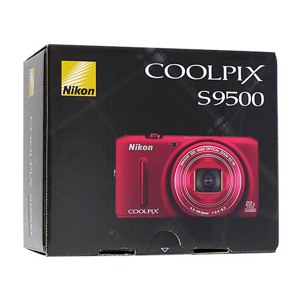 ★完動品★ ニコン NIKON COOLPIX S9500元箱付き 中古】Nikon製 デジカメ COOLPIX S9500 シルバー/1811万画素 訳