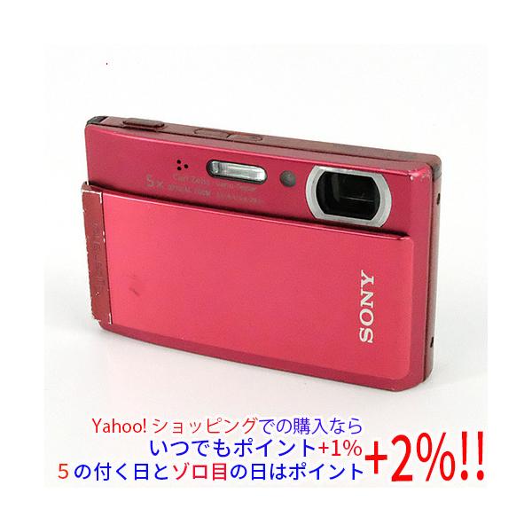 SONY（ソニー） 【中古】SONY製 Cyber-shot DSC-T300 レッド 1010万