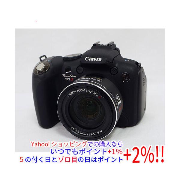 【商品名：】CANON製 PowerShot SX1 IS 1000万画素 訳あり　／　【商品状態：】動作確認済の中古品です。／／※レンズ内にカビが見られます。／／※中古品ですので、傷、汚れ等がございます。／ご理解の上、ご検討お願いします。...