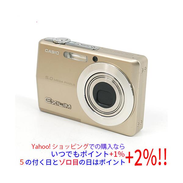 CASIO EXILIM EX-Z500 ゴールド 動作確認済み EXILIM ZOOM 【中古】CASIO製 EX-Z500 ゴールド 500万画素