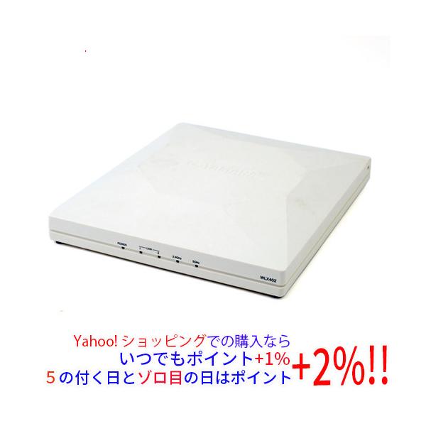 YAMAHA WIFI APアクセスポイント WLX402&PoE (美品) 中古】YAMAHA製 無線LANアクセスポイント WLX402 ゴム足欠品