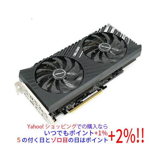 中古】ASRock製グラボ Radeon RX 7600 XT Challenger 16GB OC PCIExp