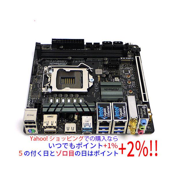 中古】ASRock製 Mini-ITXマザーボード Z390M-ITX/ac LGA1151