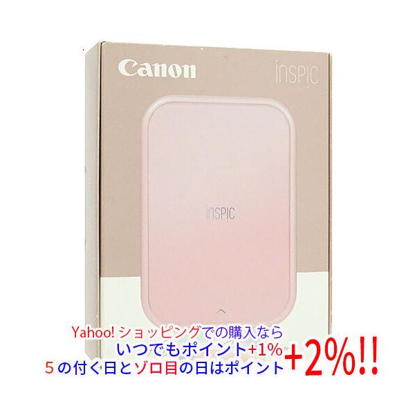 中古】Canon スマホ専用ミニフォトプリンター iNSPiC PV-223-PK ピンク