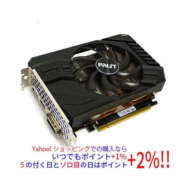中古】PALIT GeForce GTX1660 6GB STORMX OC NE51660S18J9-165F PCIExp