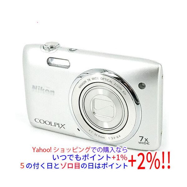 ニコン（Nikon） 【中古】Nikon製 デジカメ COOLPIX S3400 液晶画面