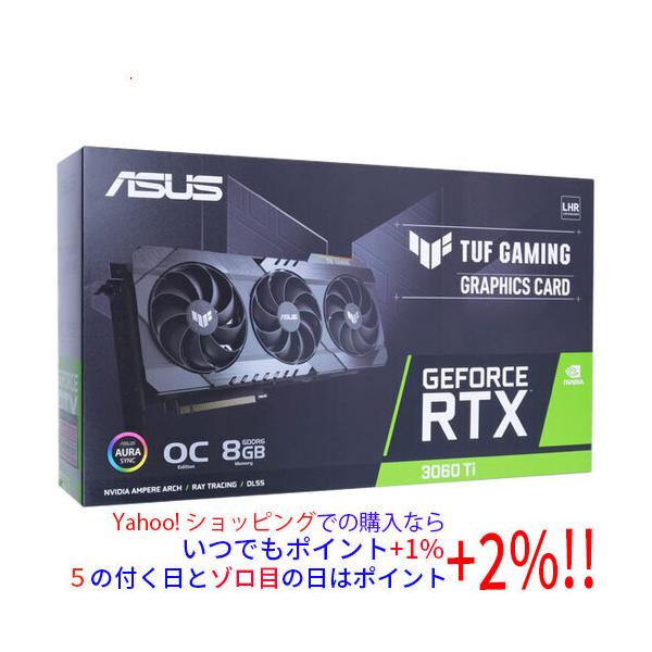 ASUS（エイスース） 【中古】ASUS グラボ TUF-RTX3060TI-O8G-V2-GAMING