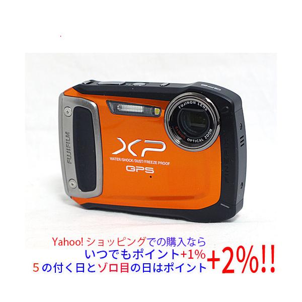 FinePix XPシリーズ 【中古】FUJIFILM XP150 オレンジ/1440万画素 本体