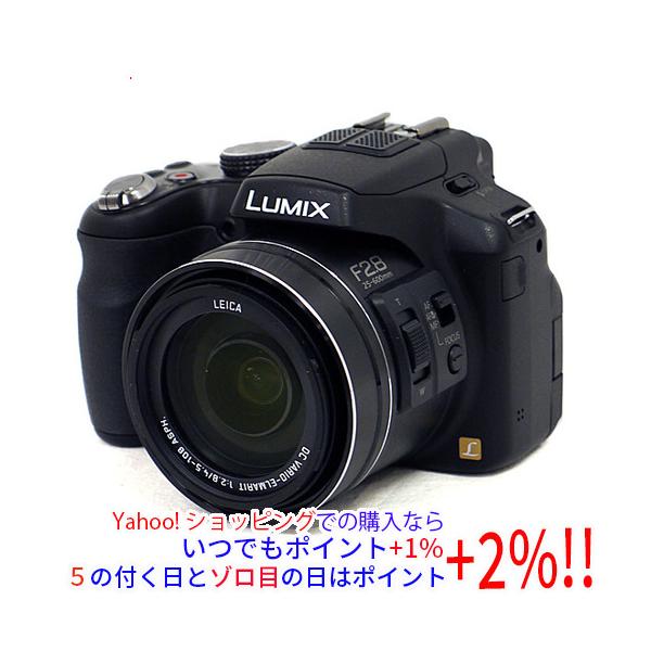 LUMIX 【中古】Panasonic DMC-FZ200-K ブラック/1210万画素