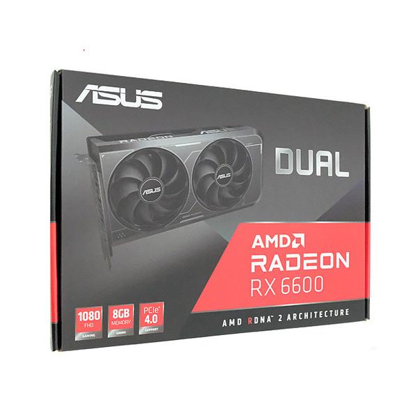 ASUS（エイスース） 爆買【中古】ASUSグラボ DUAL-RX6600-8G-V3 PCIExp