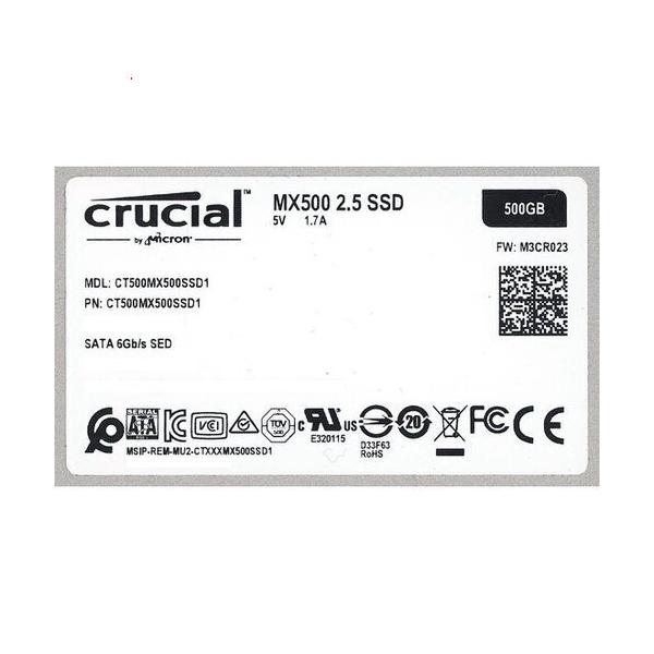 中古】crucial 2.5インチ 内蔵型 SSD MX500 CT500MX500SSD1 500GB 200