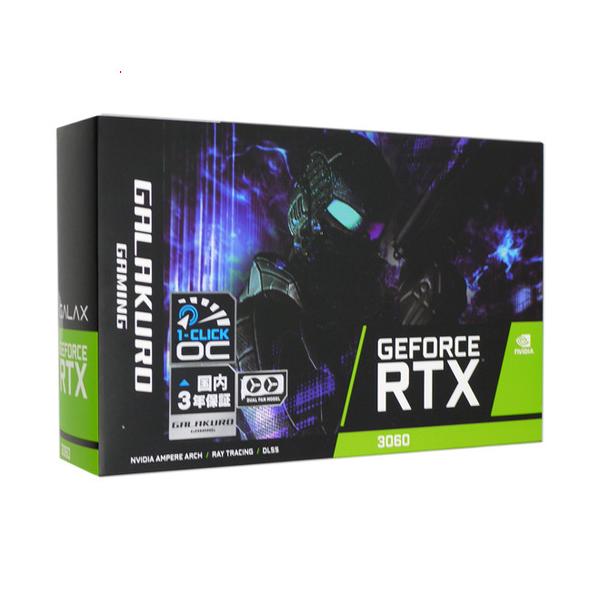 GALAKURO GAMING 【中古】玄人志向グラボ GG-RTX3060-E12GB/OC/DF