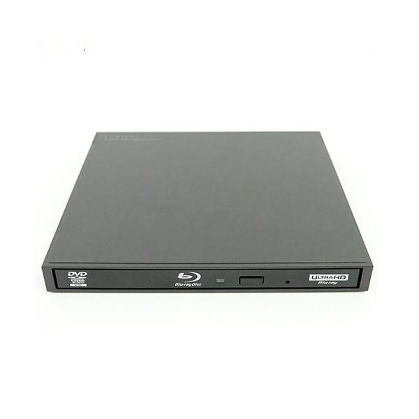 爆買【中古】Logitec ロジテック ポータブルブルーレイドライブ LBD-PWA6U3CLBK ブラック 本体いたみ
