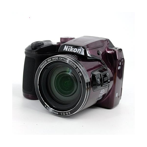 爆買【中古】Nikon デジカメ COOLPIX B500 プラム 1602万画素 本体のみ