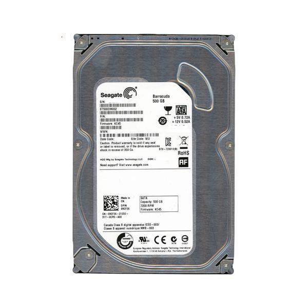【動作保証有り】【中古】SEAGATE HDD ST500DM002 500GB SATA600 7200 内蔵ハードディスク