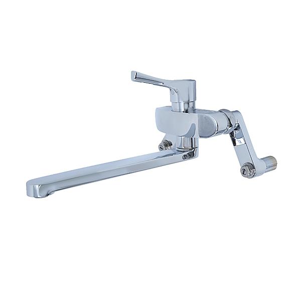 TOTO ＴＫＳ０５３１１Ｊ 取付工事込】 TOTO 壁付シングル混合水栓（エコシングル、共用
