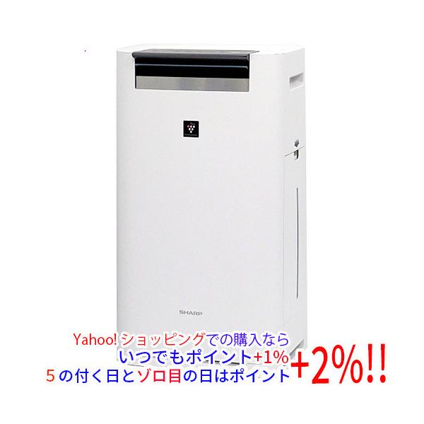 他サイト： 【ブラックフライデー！ポイント３倍！11/25-11/30！】SHARP 加湿空気清浄機 プラズマクラスター25000搭載 KI-JS70-W ホワイト [管理:1100033373]の商品画像