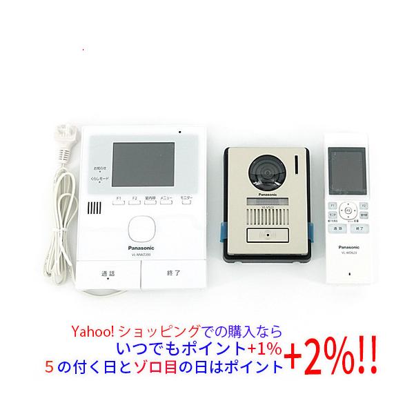 他サイト： 【新品訳あり(箱きず・やぶれ)】 Panasonic どこでもドアホン ワイヤレスモニター付テレビドアホン VL-SWZ200KLの商品画像