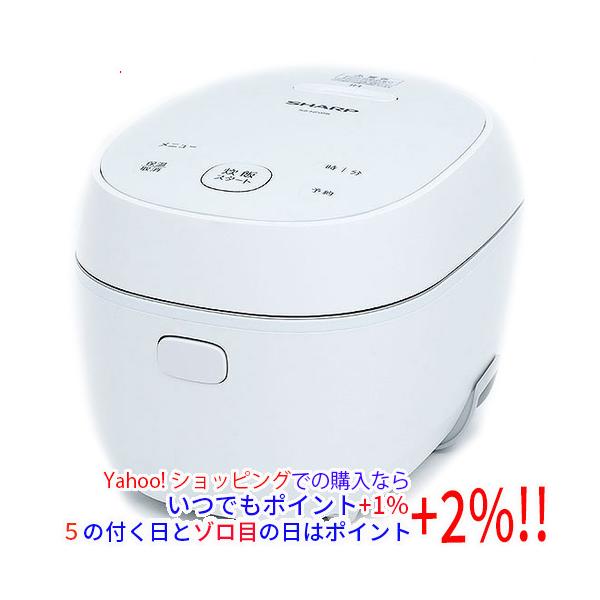 SHARP（シャープ） SHARP IHジャー炊飯器 3合 KS-HF05B-W ホワイト