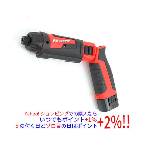他サイト： Panasonic 充電スティックドリルドライバー 7.2V EZ7421LA2S-R 赤の商品画像